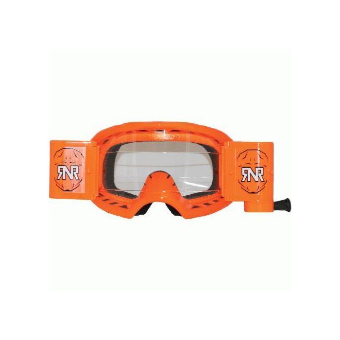 RNR Colossus Wide Vision WVS Goggle Neon Orange 48mm Roll Off